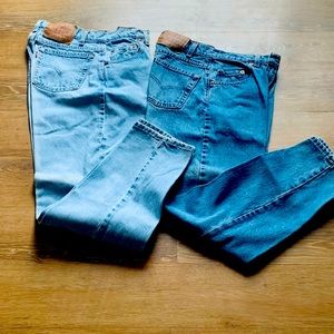 Two Pair Mens Levis Sz 30 32